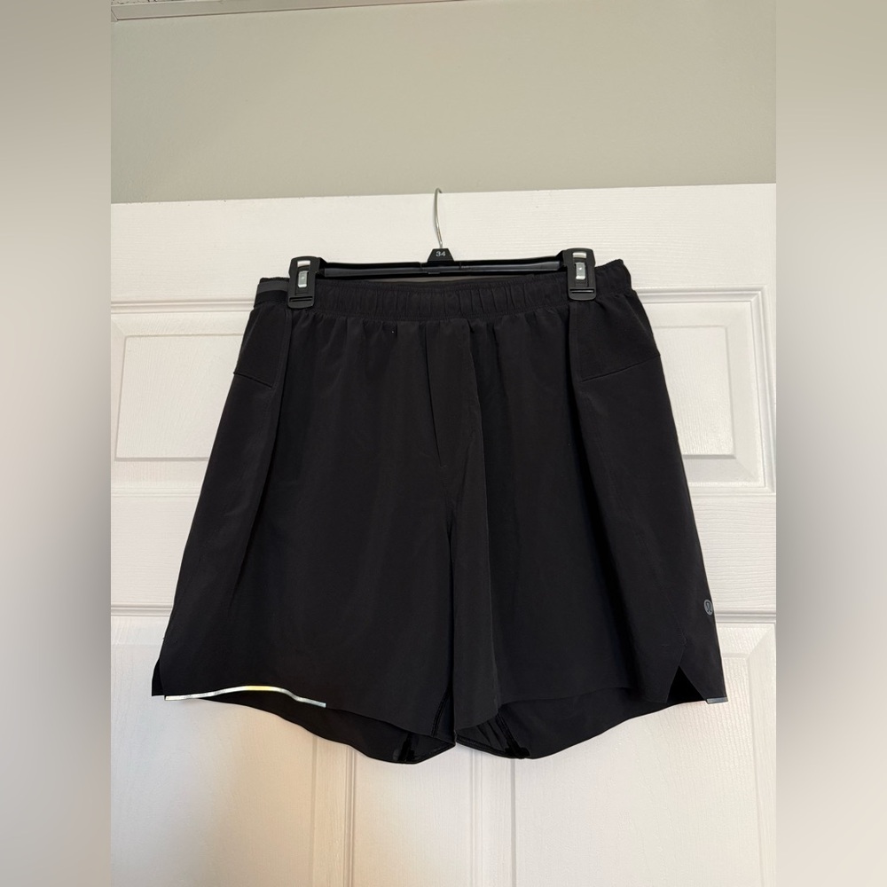 Men’s Lululemon Black Athletic Shorts - Large